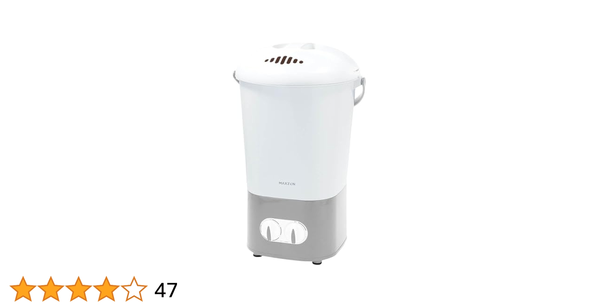 Amazon.co.jp: MAXZEN 小型洗濯機 バケツ洗濯機 バケツ